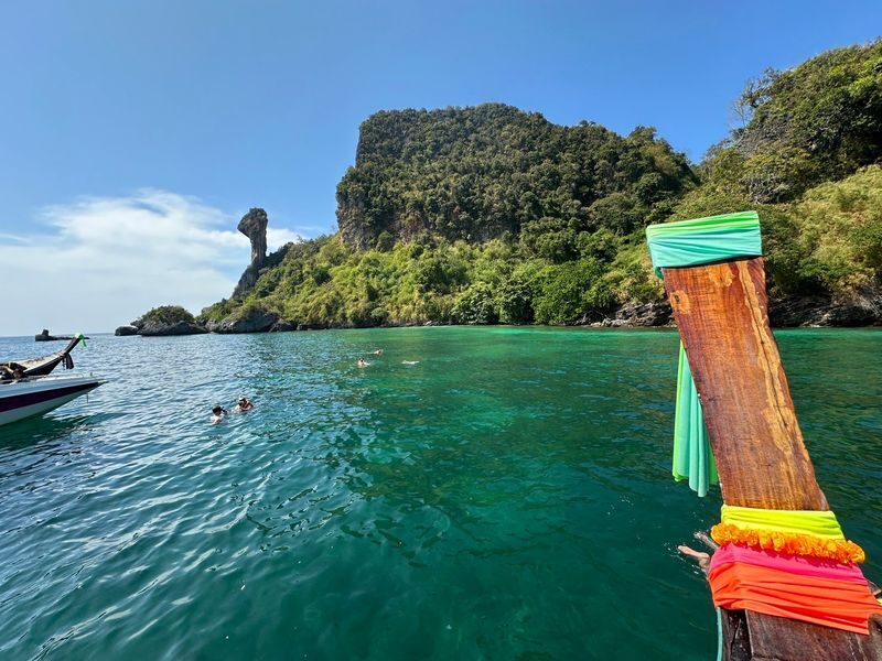 7 Islands Sunset Tour with Buffet+Snorkeling+Bioluminescent Plankton - Chicken Island and the Koh Mor sandbar