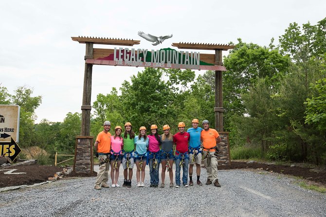 7-Line Zipline Experience in Sevierville - Meeting and Pickup