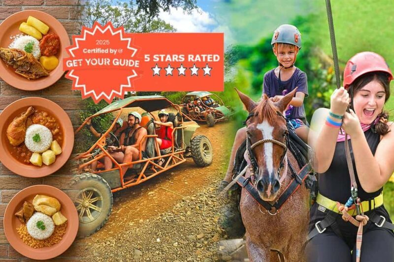7 TOURS in 1 Day: Zipline Chairlift ATV Horseback Punta Cana - Good To Know
