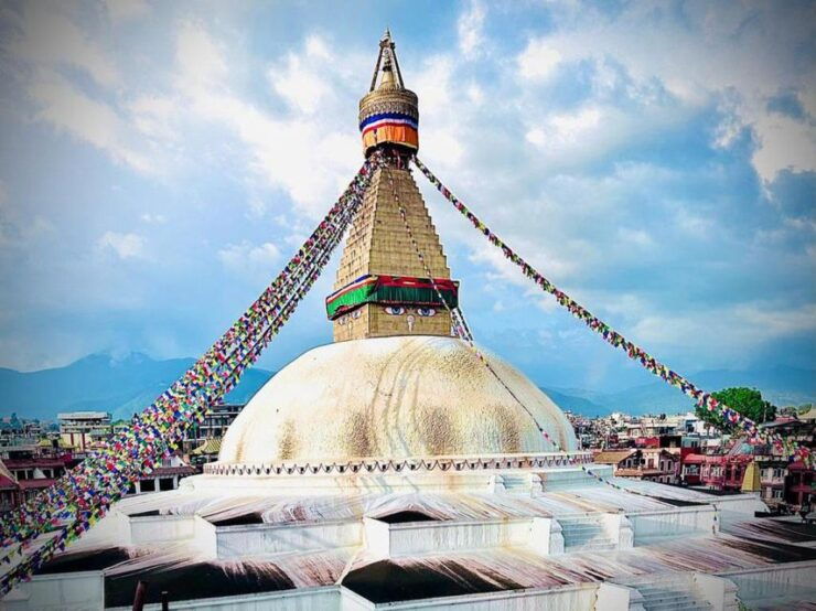 7 Unesco Heritage Sites a Day Tour in Kathmandu - Boudhanath Stupa