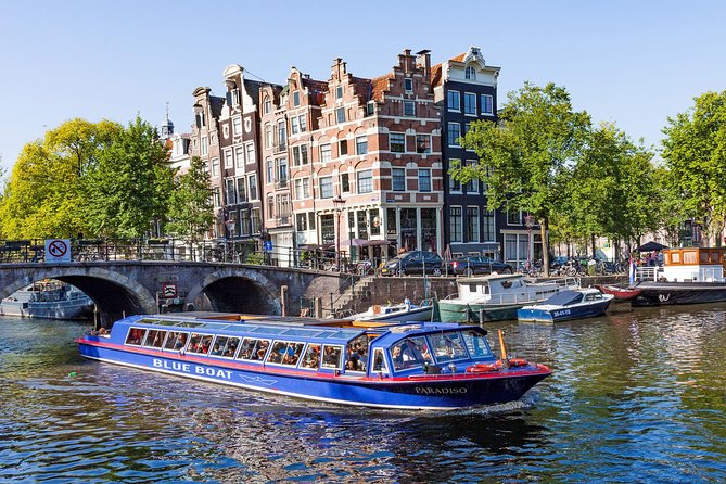 75-minute Amsterdam Canal Cruise by Blue Boat Company - Lowest Price Guarantee