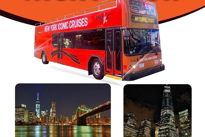 75-Minutes NYC Sightseeing Night Double Decker Bus Tour - Common Questions