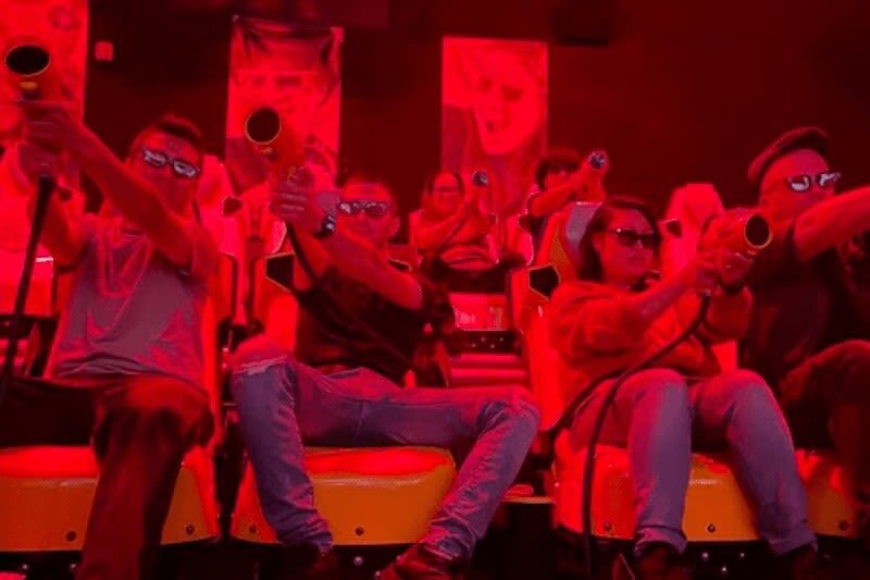 7D Experience admission in San Francisco - What the 7D ride is like