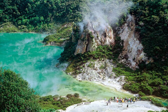 7hr Waimangu Geothermal Valley & Lake Rotomahana Tour - Departs Tauranga - Tour Duration and Meeting Point