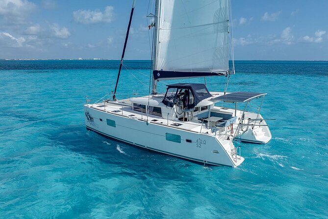 7hrs 42ft Luxury Catamaran Private Charter Cancun to Isla Mujeres - A Deep Dive into the Experience