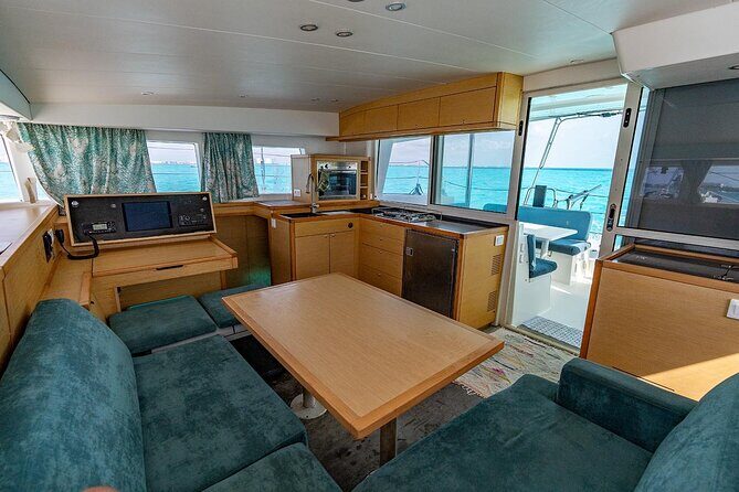 7hrs 42ft Luxury Catamaran Private Charter Cancun to Isla Mujeres - Frequently Asked Questions