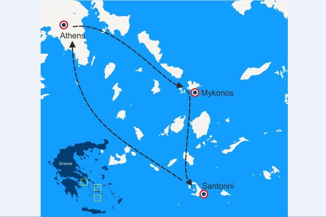 8-Day Tour of Athens, Mykonos and Santorini - Cancellation Policy