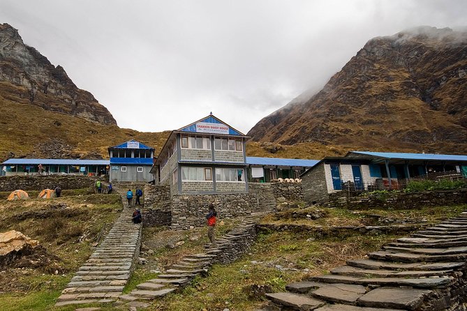 8 Days Annapurna Base Camp Hot Spring Trek - Day 5: Trek to Chhomrong