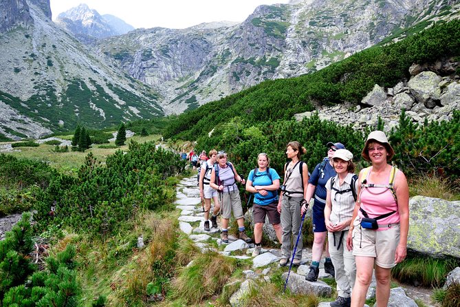8 Days Short Group Walking Tour in High Tatras From Bratislava - Daily Walking Routes