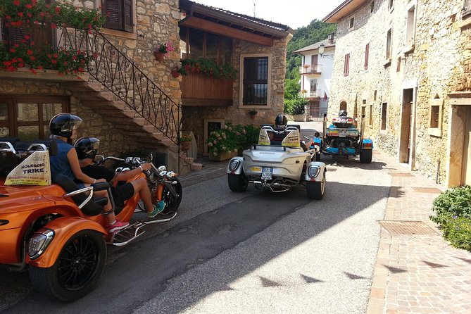 8-H Trike or Ryker Rental on Garda Lake (1 Driver + up to 2 Pax) - Requirements and Restrictions
