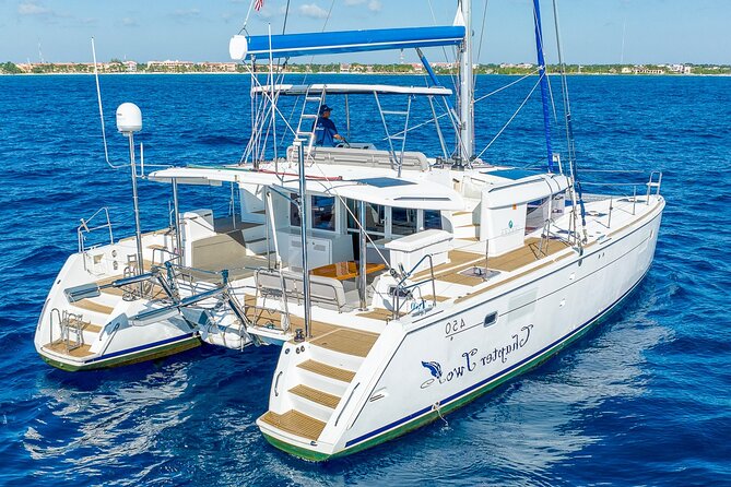 8-Hour Private 2 Stop 45 Cat to Cozumel, Food, Drinks & Snorkel - Culinary Delights