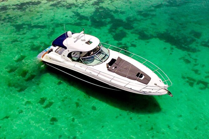 8-Hour Private 40 Yacht 2-Stop Tour to Palancar Beach W/ Food, Drinks & Snorkel - Enjoy Freshly Made Ceviche and Open Bar