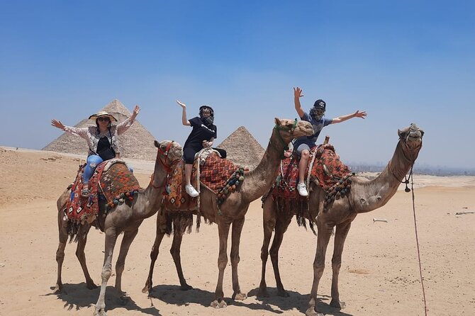 8-Hour Private Tour Giza Pyramids, Sphinx,Cairo Museum Bazaar Camel Ride & Lunch - Meeting and Pickup Information