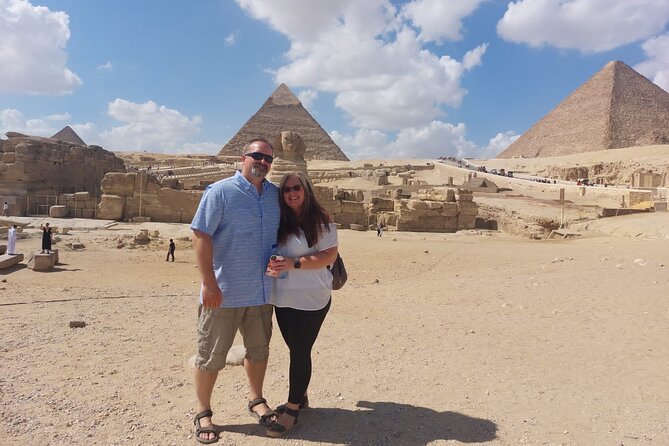 8-Hour Private Tour Pyramids, Egyptian Museum Bazaars - Pickup Information