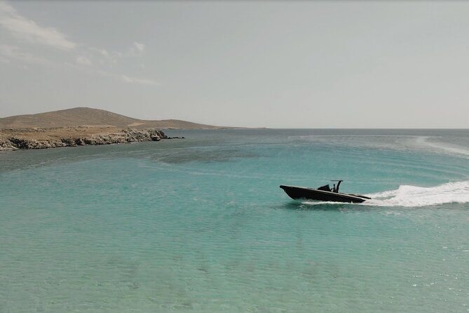8 Hour Private Yacht Cruise in Mykonos Skipper 42 - Mykonos Highlights