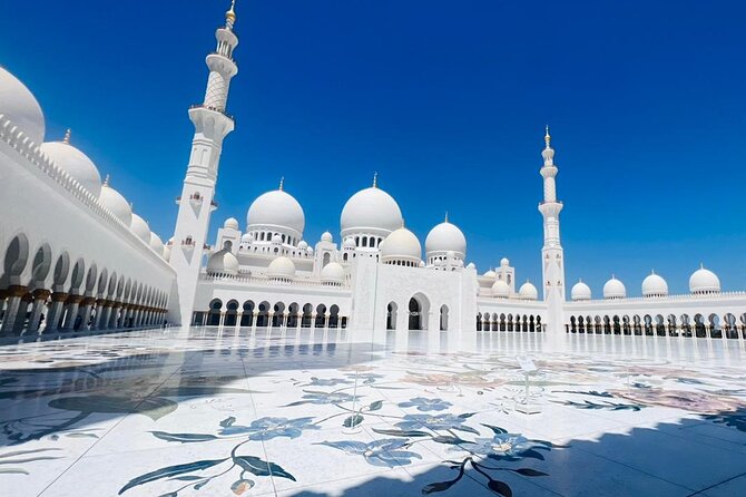 8 Hours Abu Dhabi Grand Mosque and Qasar Al Watan Palace Tour - Tour Duration