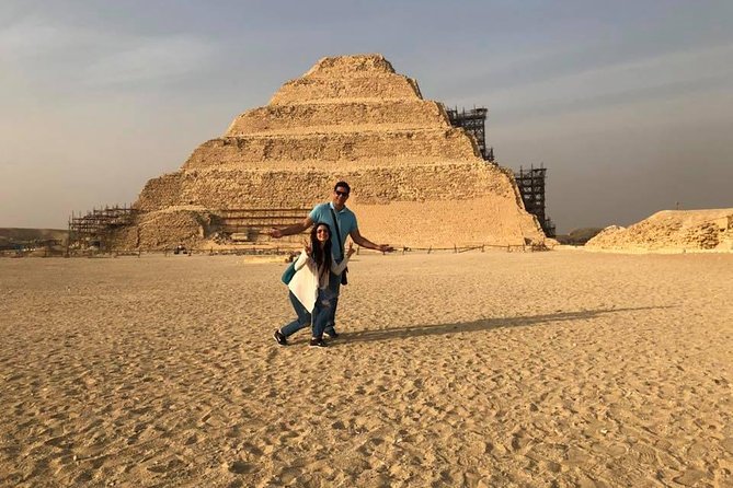 8-Hours Giza Pyramids ,Sphinx , Sakkara Step Pyramids Memphis Old City - Pickup Points and Information