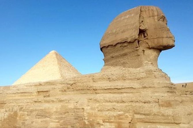 8 Hours Private Trip to Giza Pyramids Sakkara Memphis & Shopping - Visit the Giza Pyramids and Sphinx