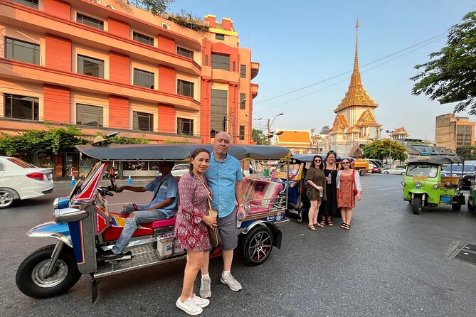 8 Hours Tuk Tuk Private Tour Within Bangkok Area: Customed Trips - Common Questions
