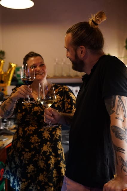 8-Tier Hungarian Wine Tasting in a Cozy Downtown Wine Bar - Venue and Ambiance