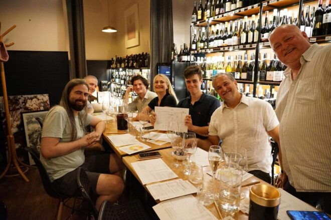 8-Tier Hungarian Wine Tasting in a Cozy Downtown Wine Bar - The Sum Up