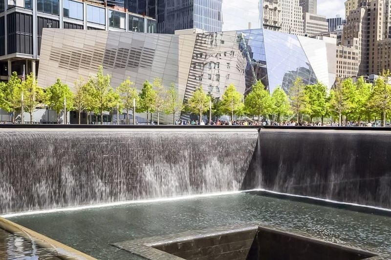 9/11 Memorial Museum Ticket - Step outside to the memorial pools