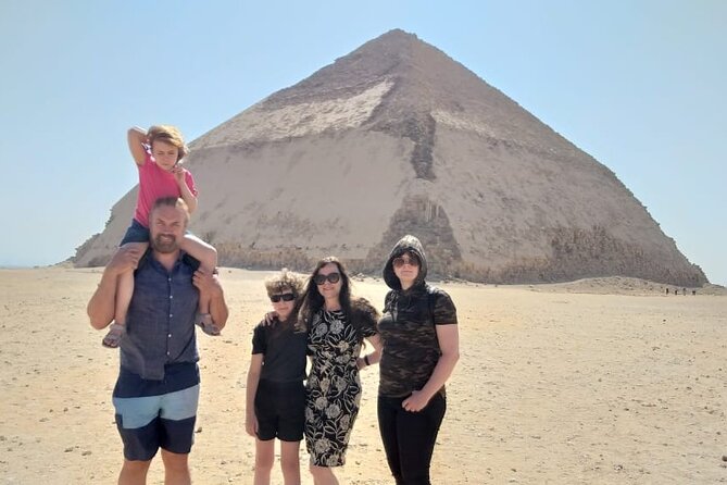 9 Hrs Tour to Pyramids of Giza Dahshur Sakkara and Memphis Incl Camel With Lunch - What to Expect