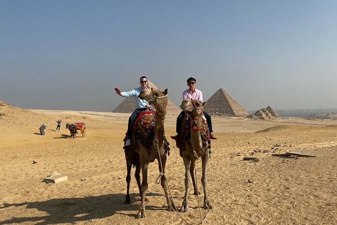 9 Hrs Tour to Pyramids of Giza Dahshur Sakkara and Memphis Incl Camel With Lunch - Pickup Details