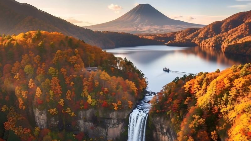 9-person small group Nikko Toshogu Shrine & Irohazaka & Lake Chuzenji One-Day Tour (Hotel pickup and drop-off available) - Kegon Falls: a powerful finish to the mountain stops