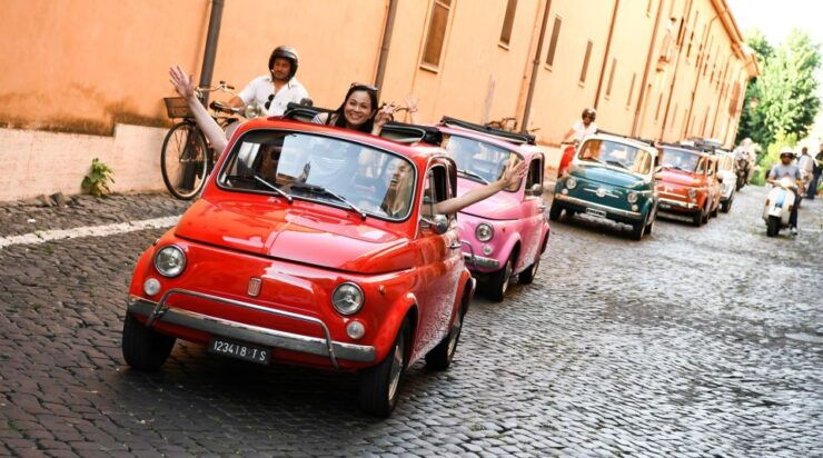 90-Minute Tour in Convoy in Vintage Fiat 500 - Tour Overview