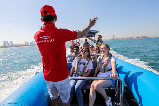 90 Minutes Speedboat Tour Dubai : Marina, Atlantis, The Palm and Burj Al Arab - Safety Measures and Amenities