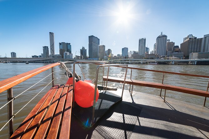 90min Brisbane River Cruise/Tour - End Point and Cancellation Policy