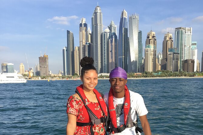 90min Dubai Speed Boat Tour: Burj Al Arab, Atlantis & Palm, Ain Wheel, JBR - Booking and Cancellation Policies