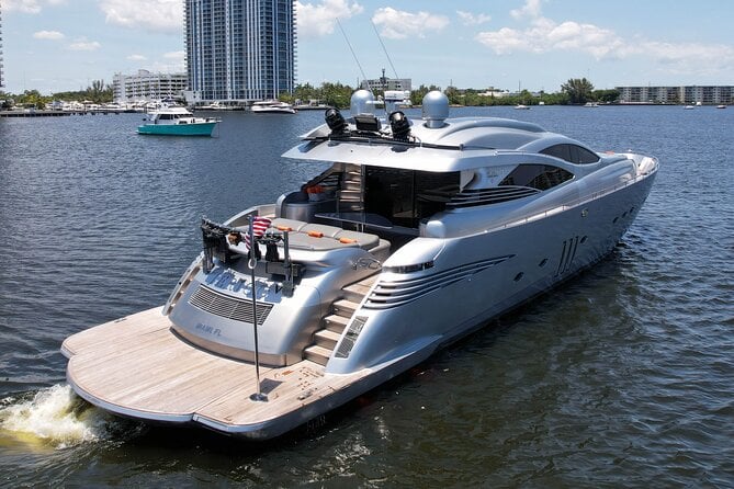 94 FT Private Yacht Party With Night Club - Duration and Admission Details