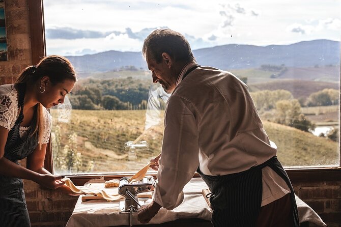 A Brunello Cooking Class With Vineyards View Winery - Pricing and Group Size