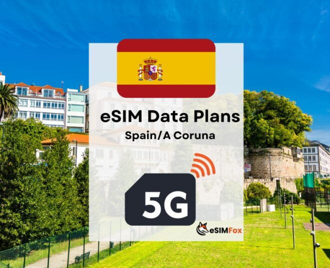 A Coruna: Esim Internet Data Plan for Spain 4g/5g - Inclusions and Customer Support