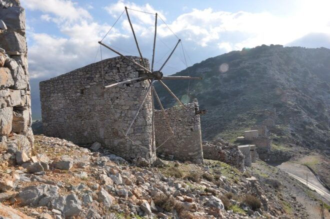 A Culinary Journey to Lassithi Plateau. From Heraklion. - Visiting Krasi Village and Panagia Kera Kardiotissa Monastery
