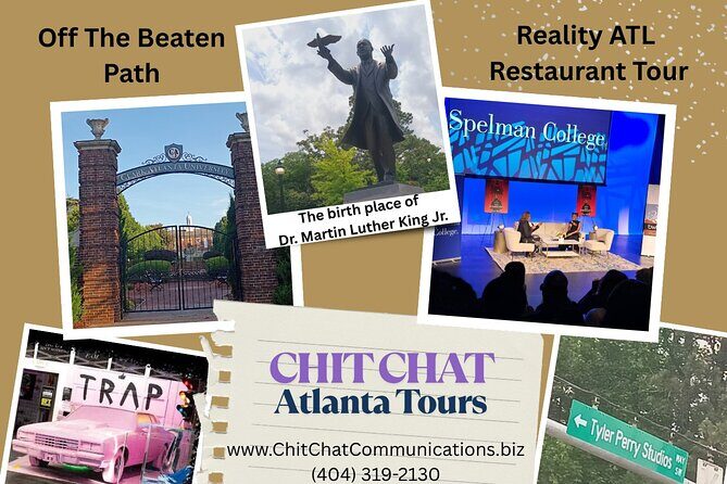 A Customized experience (examples below) - A Closer Look at the Atlanta Tour Experience