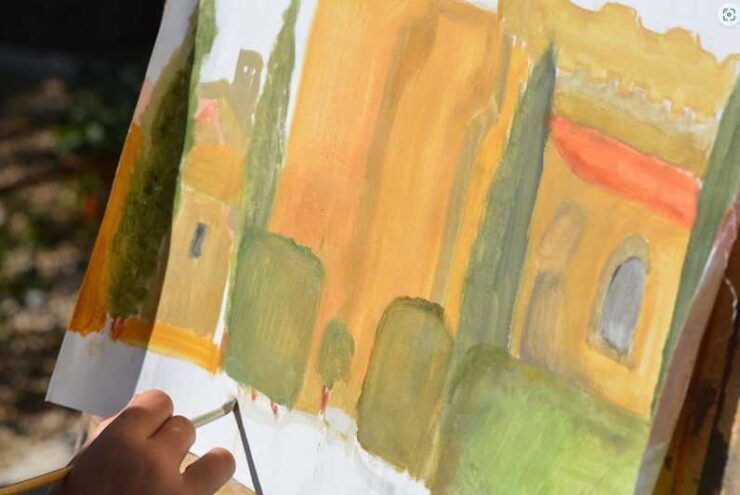 A Day of Discoveries in an Open-Sky Painting Art Workshop. - Itinerary Highlights