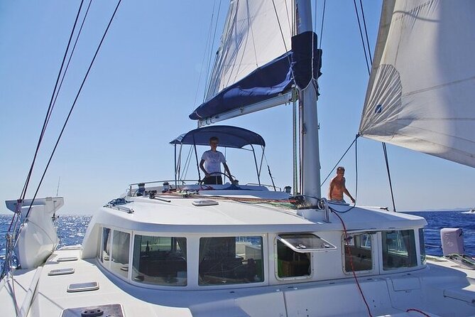 A Full-Day Catamaran Cruise Tavolara Island, With Lunch  - Olbia - Common Questions