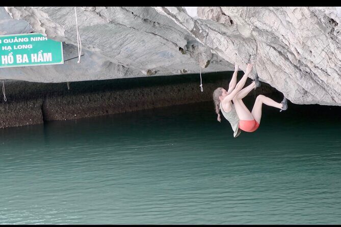 A half day deep water soloing in Lan Ha Bay - Cat Ba. - An In-Depth Look at the Deep Water Soloing Experience