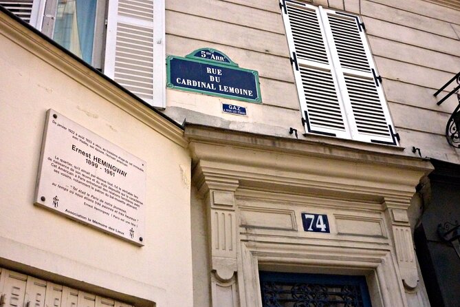 A Moveable Feast - Hemingway Paris Private Tour With Local Guide - Hemingways Parisian Haunts
