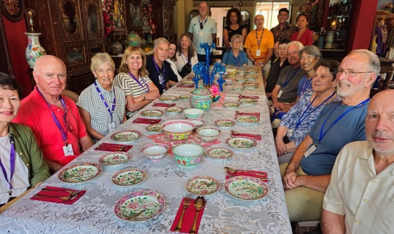A Peranakan Legacy: A Journey Through Time - The dining room and the Tok Panjang
