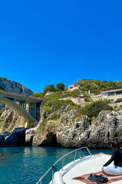 A Sunny and Blue Morning in Santa Maria Di Leuca - Meeting Captain Michele