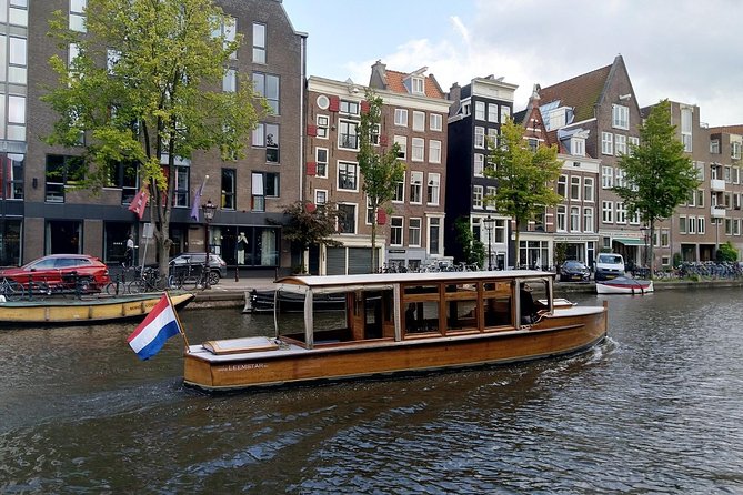 A Unique Experience! Semi Private Cruise. Authentic Stylish Boat! Book Leemstar! - Exploring Amsterdams Canals With a Skipper and Guide