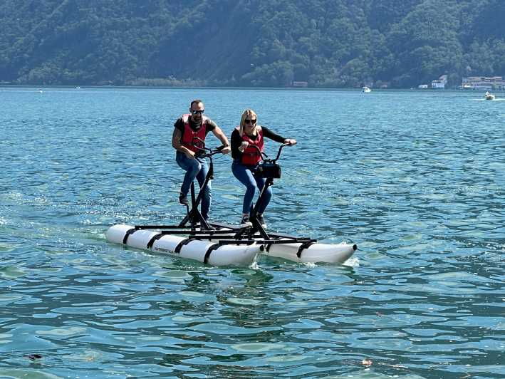 A Water Bike Adventure on Lake Como - Booking and Cancellation Details