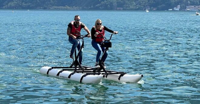 A Water Bike Adventure on Lake Como - Experience Highlights