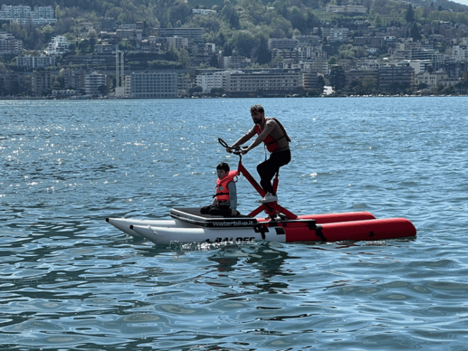 A Water Bike Adventure on Lake Lugano - Activity Highlights
