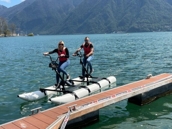 A Water Bike Adventure on Lake Lugano - Booking Details