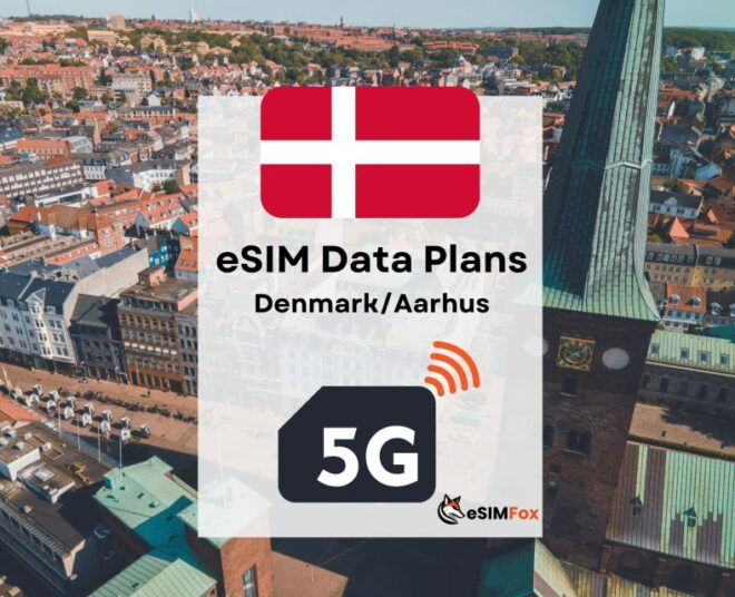 Aarhus: Esim Internet Data Plan for Denmark 4g/5g - Important Information